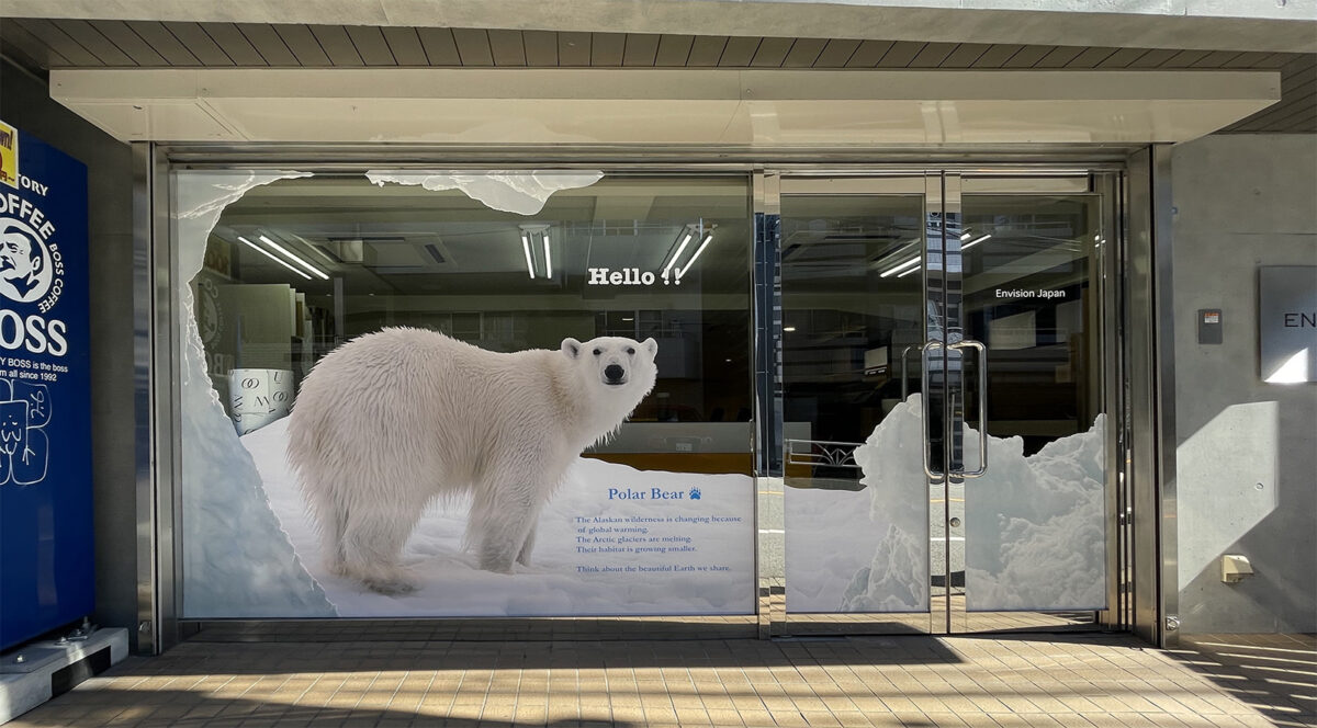 Envision Window Polar Bear